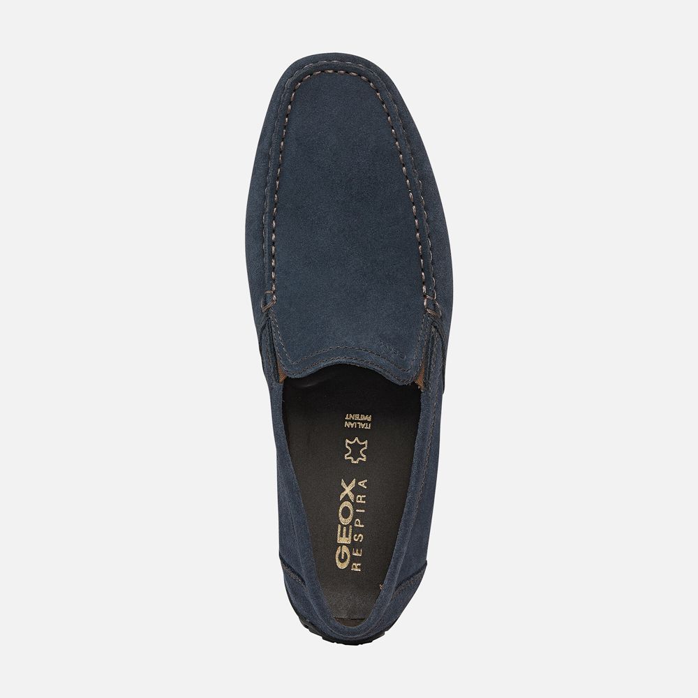 Mocassin Geox Moner - Bleu Foncé - Homme 973124-LVQ